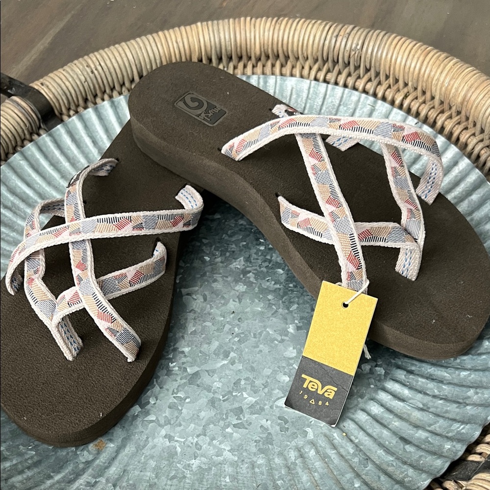 Teva Women's Sandals with Patterned Straps - Picture 2 of 8